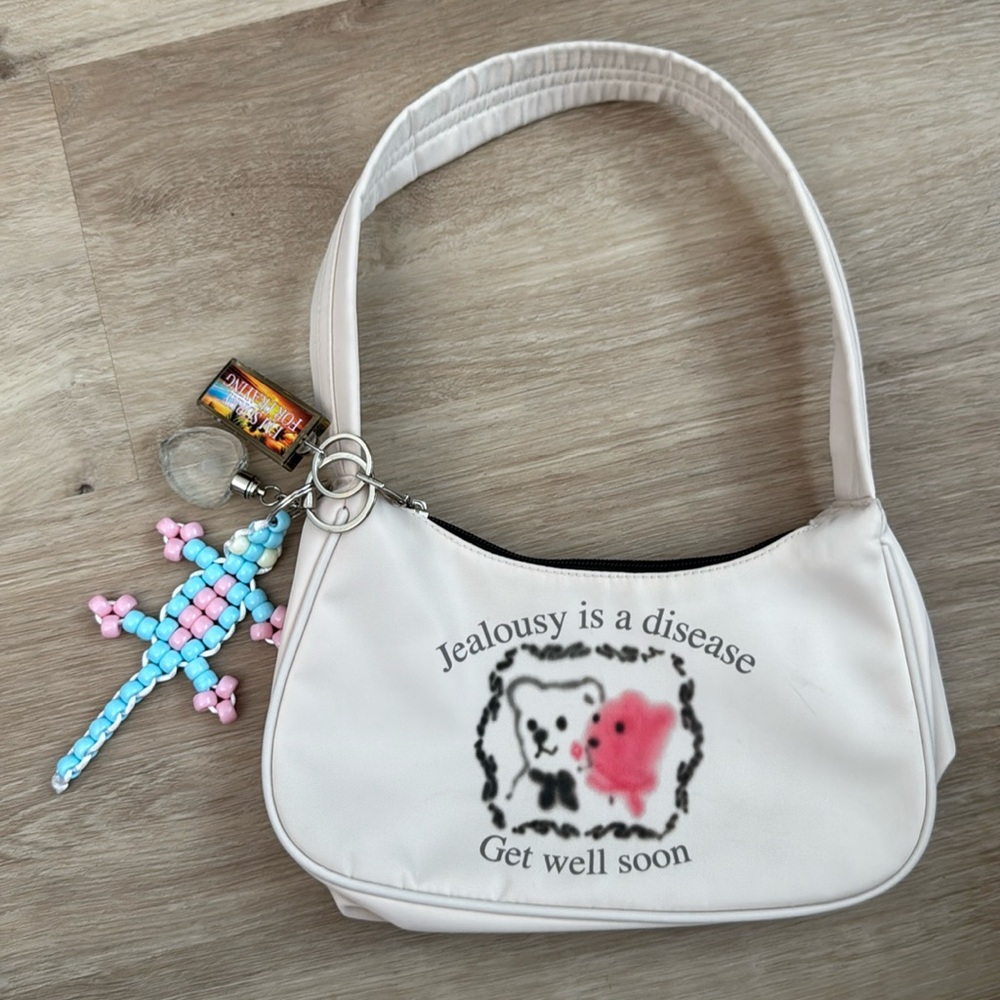 Prayingg x Petra Collin’s Ivory Shoulder Bag